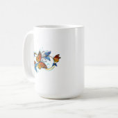 Mug Infinité de papillons monarques (Devant gauche)