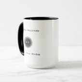 Mug Infinite Gratitude For All Your Wisdom Educator (Devant gauche)