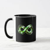 Mug Infinity Core Emblem| Luxury Abstract Design (Gauche)