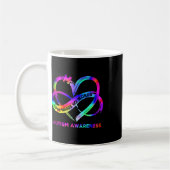 Mug Infinity Heart Love Sensibilisation sur l'autisme (Gauche)