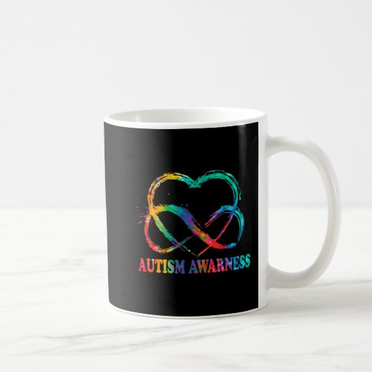 Mug Infinity Heart Love Sensibilisation sur l'autisme (Droite)