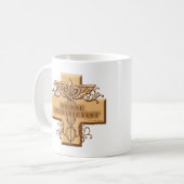Mug Infirmier anesthésiste Caducée croisé (Devant gauche)