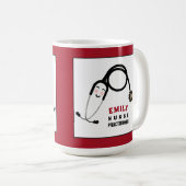 Mug Infirmière (Devant droit)