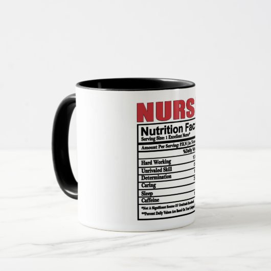 Mug Infirmière (Devant gauche)