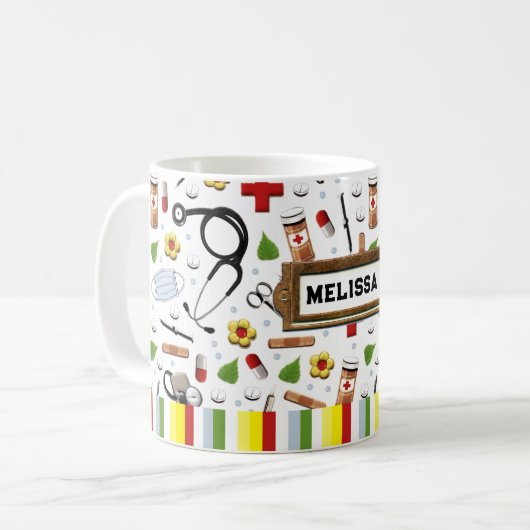 Mug Infirmière (Devant gauche)