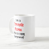 Mug infirmière (Devant gauche)
