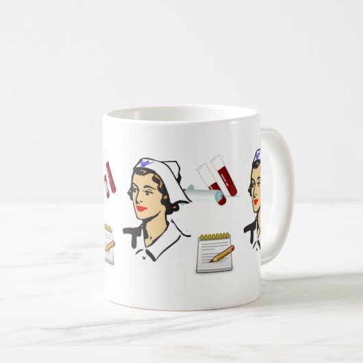 Mug Infirmière (Devant droit)