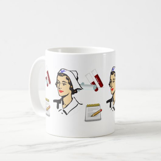 Mug Infirmière (Devant gauche)