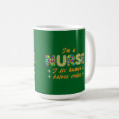 Mug Infirmière (Devant droit)