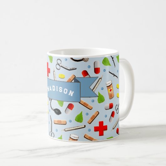 Mug Infirmière (Devant droit)