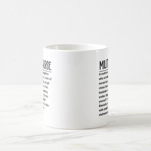 Mug Infirmière (Centre)