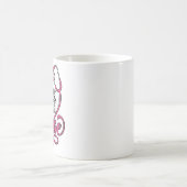 Mug Infirmière à domicile Stéthoscope rose Création de (Centre)