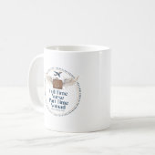 Mug Infirmière à temps plein, nomade à temps partiel - (Devant gauche)