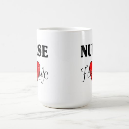 Mug Infirmière À Vie (Centre)