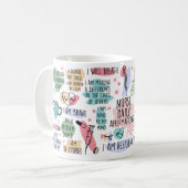 Mug Infirmière Affirmation Quotidienne Inspiration (Devant gauche)