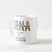 Mug Infirmière anesthésiste certifiée CRNA personnalis (Devant gauche)