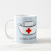 Mug Infirmière Appréciation Ajouter un nom (Gauche)