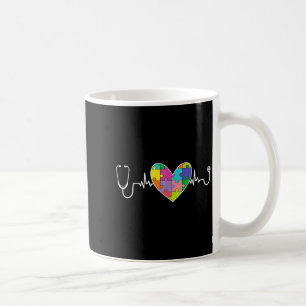 Mug Infirmière au stéthoscope blouse de soins sensibil