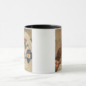 Mug Infirmière avec le golden retriever 1917 WW1 (Centre)