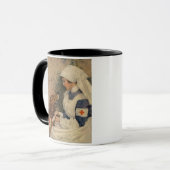 Mug Infirmière avec le golden retriever 1917 WW1 (Devant gauche)