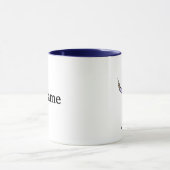 Mug Infirmière avec sacs IV et seringue (Centre)