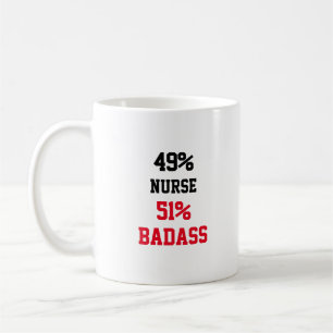 Mug Infirmière Badass