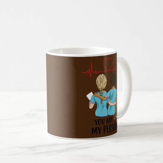 Mug Infirmière Besoins Vous Êtes Ma Personne ARN CCN C (Devant droit)