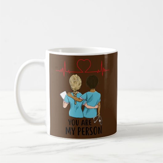Mug Infirmière Besoins Vous Êtes Ma Personne ARN CCN C (Gauche)