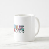 Mug Infirmière - Cadeau d'infirmière scolaire - Infirm (Devant droit)