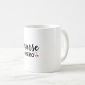 Mug Infirmière Cadeau Infirmière Hero (Devant droit)