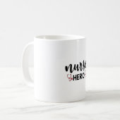 Mug Infirmière Cadeau Infirmière Hero (Devant gauche)