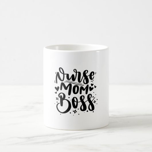 Mug Infirmière Cadeau Infirmière Maman Chef (Centre)