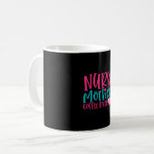 Mug Infirmière Cadeau Infirmière Mère Café Lover (Devant gauche)
