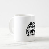 Mug Infirmière Cadeau Nacho Infirmière moyenne (Devant gauche)