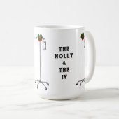 Mug Infirmière cadeaux de vacances (Devant droit)