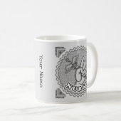 Mug Infirmière caducée de la paix (Devant droit)