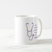 Mug Infirmière cardiaque (Devant droit)