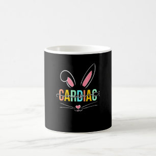 Mug Infirmière cardiaque lapin oreilles stéthoscope so