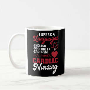 Mug Infirmière Cardiaque Rn Praticien En Cardiologie C