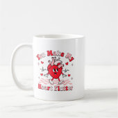 Mug Infirmière cardiaque Saint-Valentin Vous faites pa (Gauche)