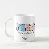 Mug Infirmière certifiée CRNA Anesthésiste Infirmière (Gauche)