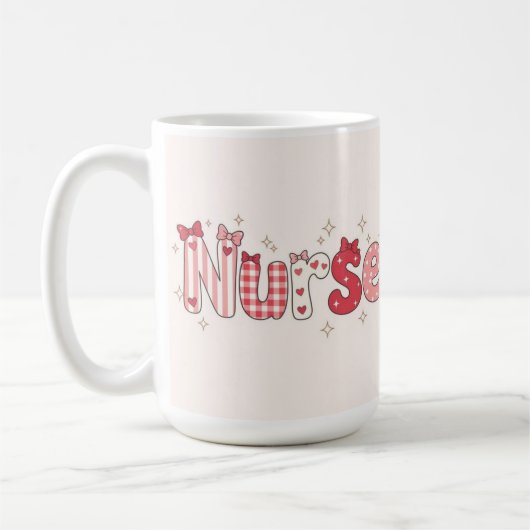 Mug Infirmière chic (Gauche)