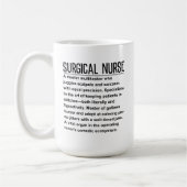 Mug Infirmière chirurgicale (Gauche)