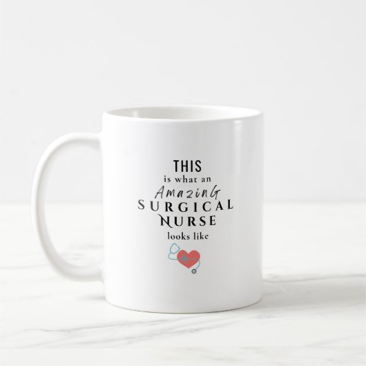 Mug Infirmière chirurgicale (Gauche)