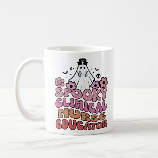 Mug Infirmière clinique éffrayante Éducatrice Femmes I (Gauche)