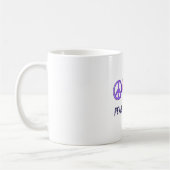 Mug Infirmière CNS Paix Amour (Gauche)