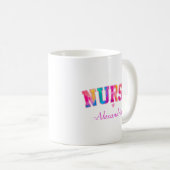 Mug Infirmière colorée (Devant droit)