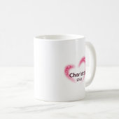 Mug Infirmière - Conception personnalisée de nom (Devant droit)