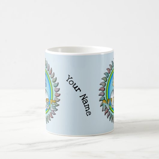 Mug infirmière cool (Centre)