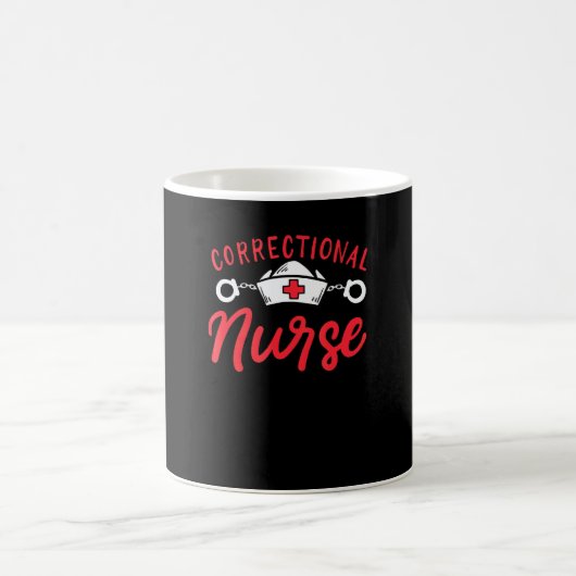 Mug Infirmière correctionnelle (Centre)